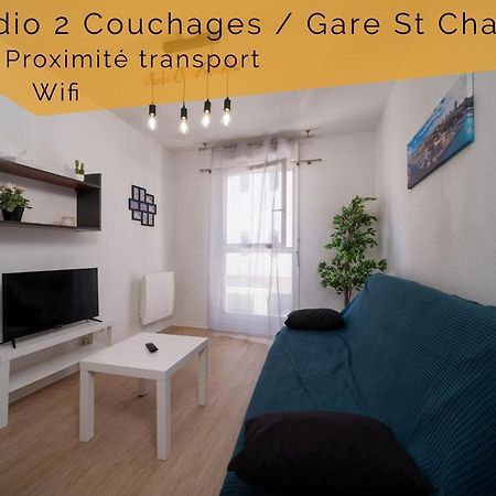 Appartement Tout Equipe A 5 Min De La Gare St Charles Marseille Exteriör bild